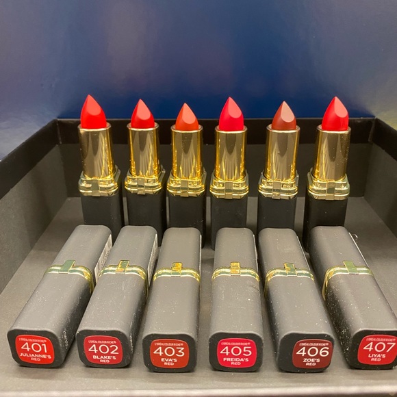 L’Oréal collection exclusive lipsticks set of 6 lipsticks - Picture 2 of 12